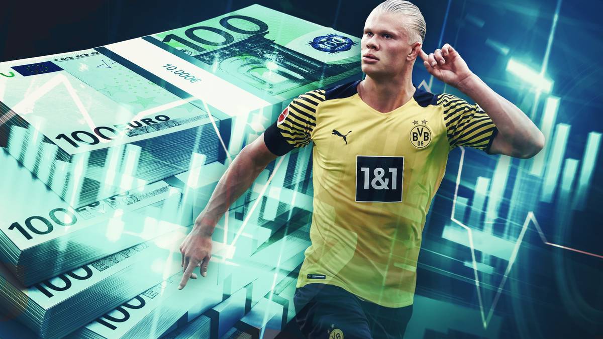 Gemäß englischer Medien soll sich BVB-Star Erling Haaland mit Manchester City geeinigt haben, demnach soll der Norweger einen Fünfjahresvertrag erhalten zu einem Jahresgehalt von rund 31,4 Millionen Euro.