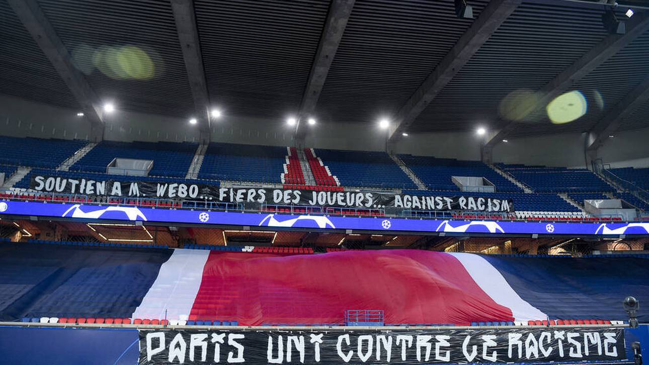 Die Banner im Parc des Princes