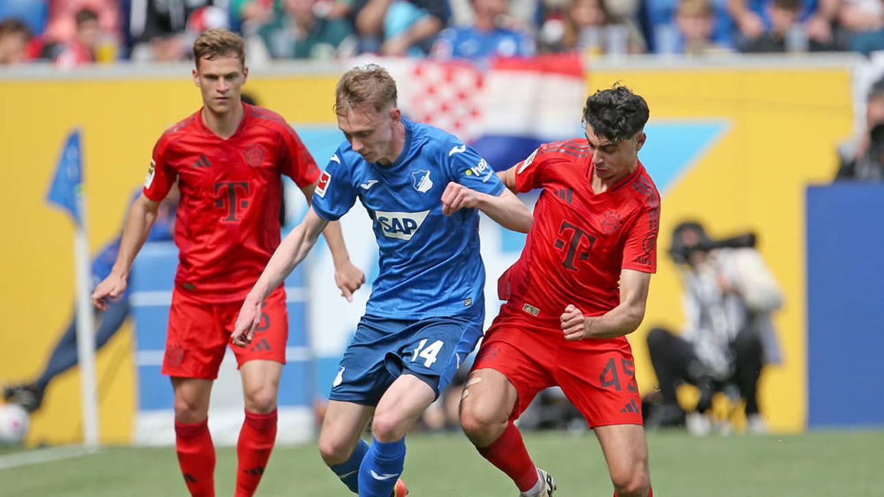 Aleksandar Pavlovic (r.) musste angeschlagen raus