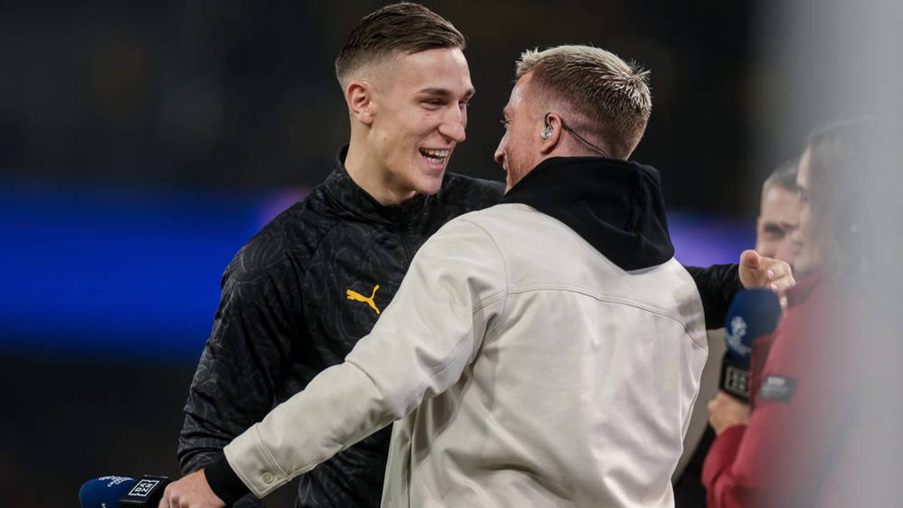 Reus-Treffen? Schlotterbeck scherzt