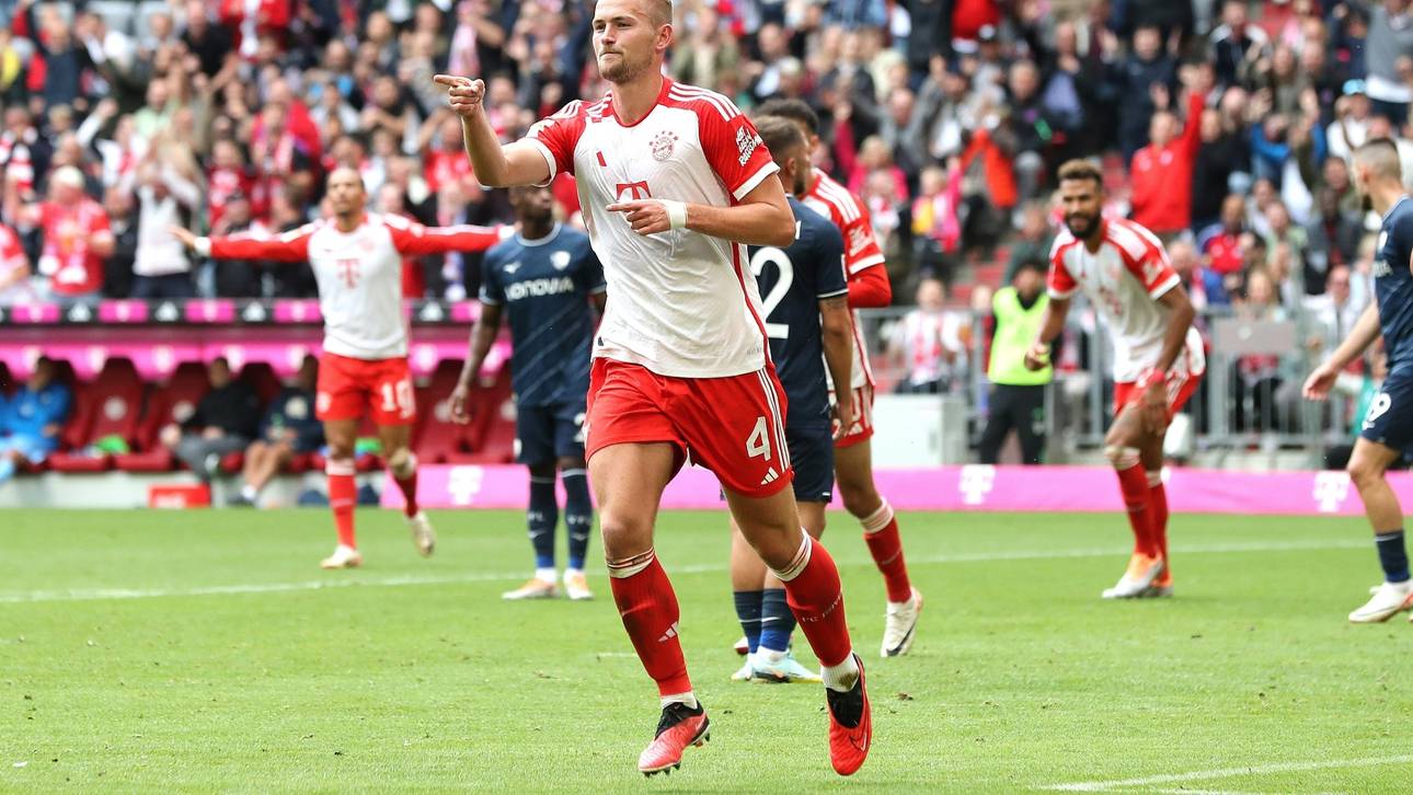 Schlag auf das Knie: Entwarnung bei de Ligt