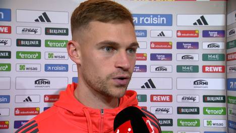 Zum ersten Mal in dieser Saison nehmen die Bayern keinen Sieg mit nach Hause. Joshua Kimmich versucht die Gründe dafür zu finden. 