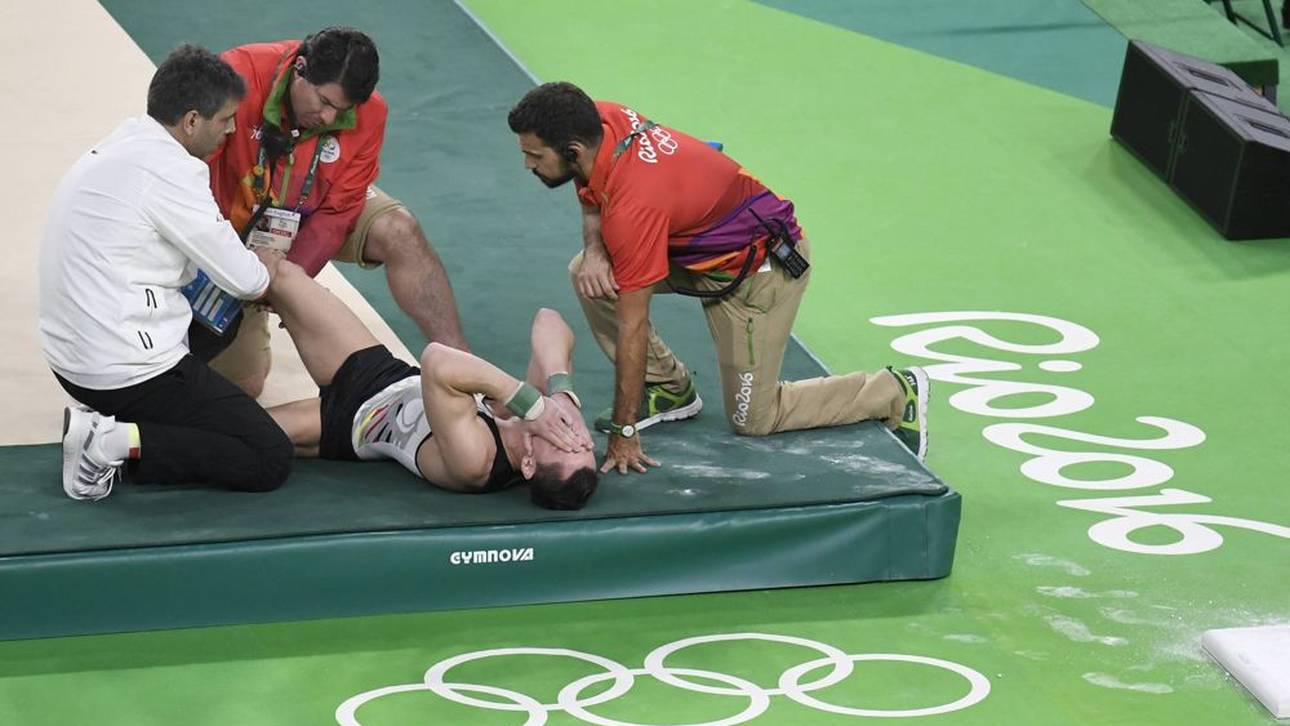 Andreas Toba hat sich bei den Olympischen Spielen 2016 schwer verletzt