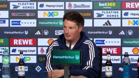 Merlin Polzin offenbart auf der Pressekonferenz des Hamburger SV: Man will gegen die Rotsperre von Philip Otele vorgehen.