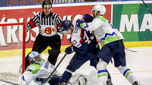 Slovakia v Slovenia - 2015 IIHF Ice Hockey World Championship