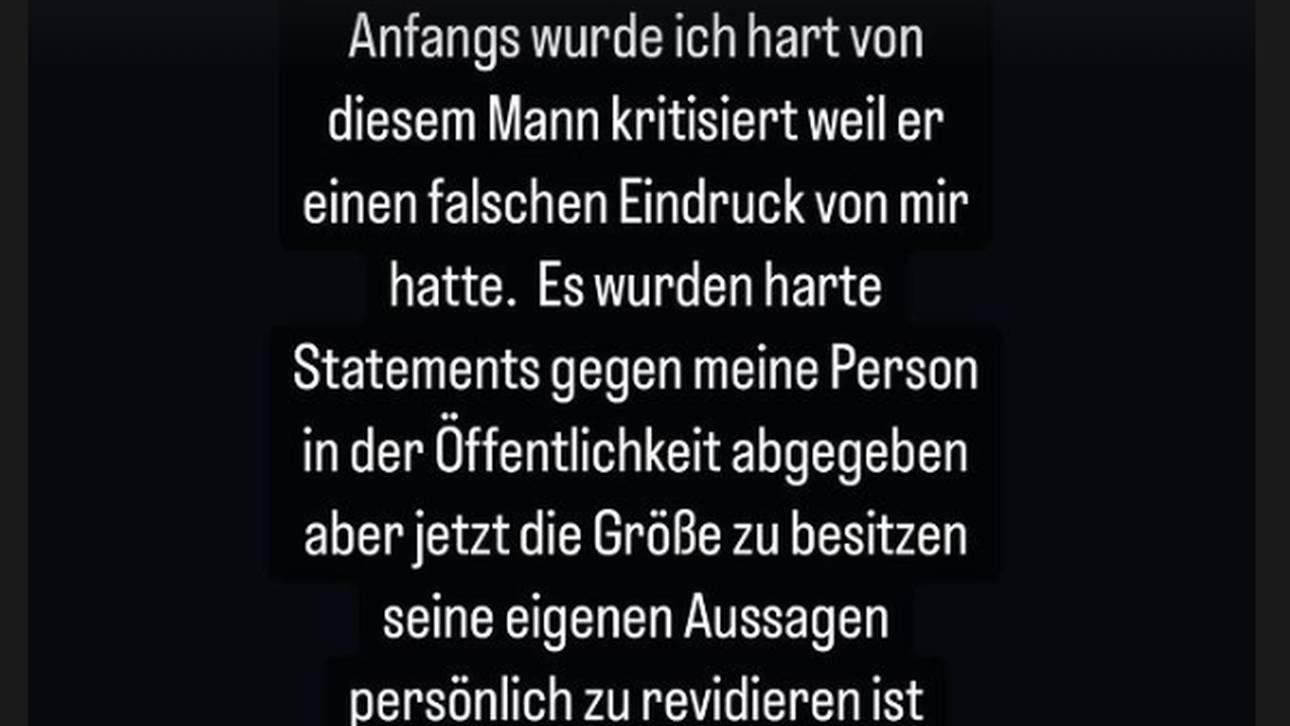 Dennis Schröder (l.) versöhnt sich öffentlich mit Frank Buschmann (r.)