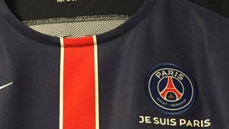 "Je suis Paris" wird unter dem PSG-Logo stehen