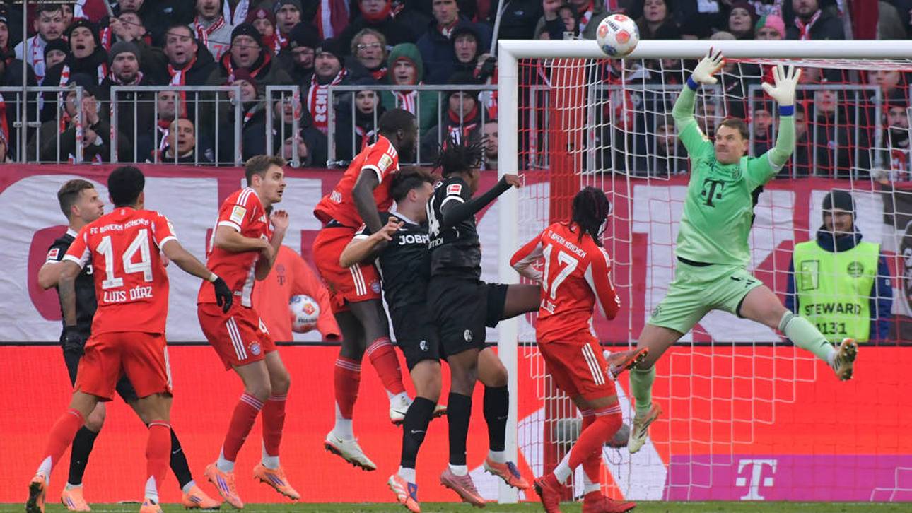 Der FC Bayern kassierte gegen Freiburg Gegentreffer aus Standardsituationen