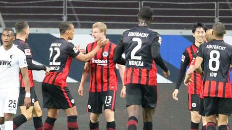 Frankfurt schlägt den FC Augsburg mit 2:0