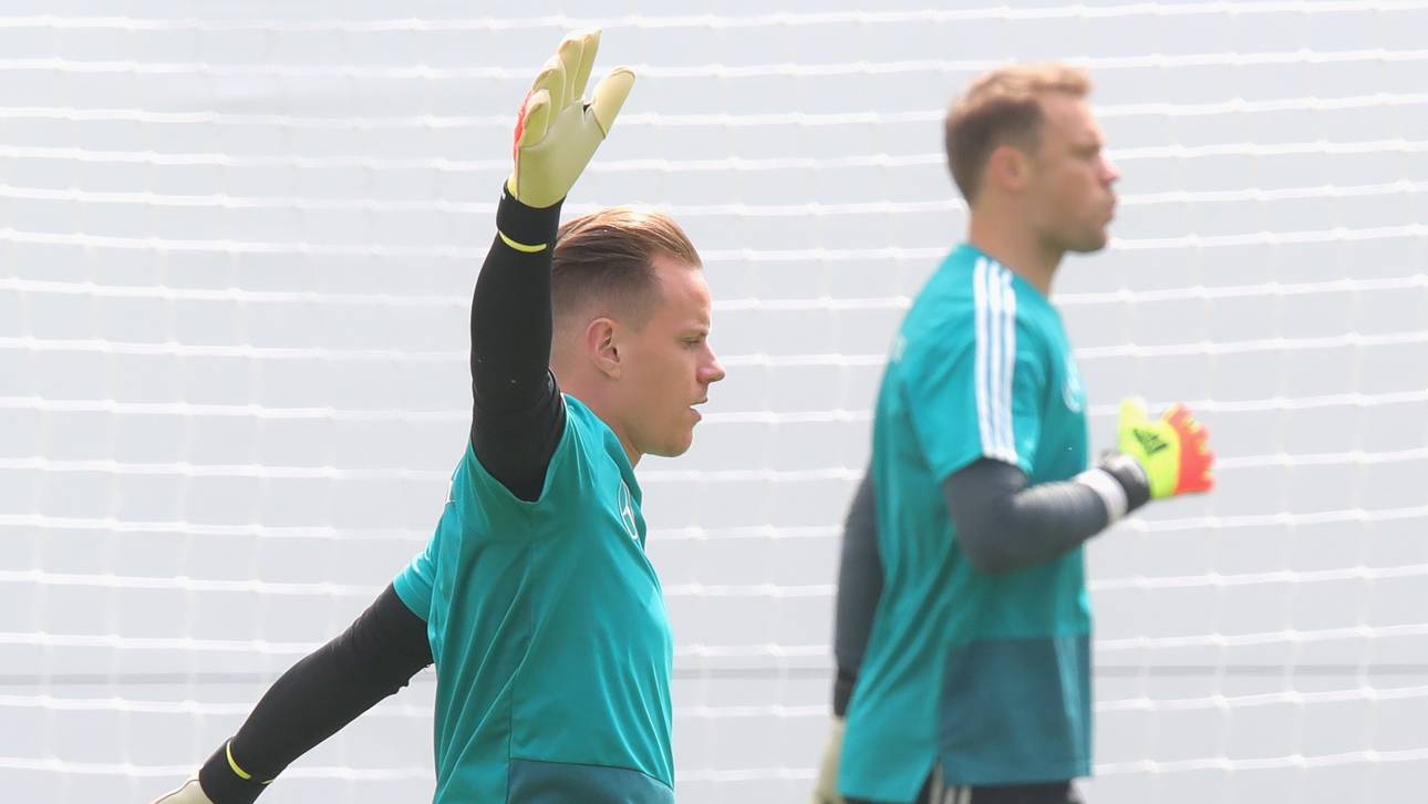 Nummer zwei: Ter Stegen frustriert