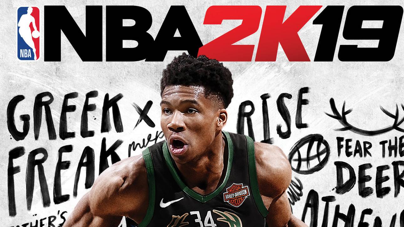 Antetokounmpo auf NBA 2K19-Cover
