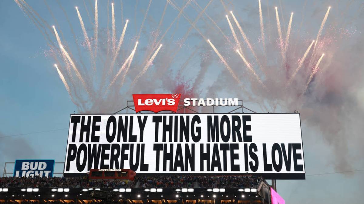 Bad Bunny setzte ein starkes Zeichen.