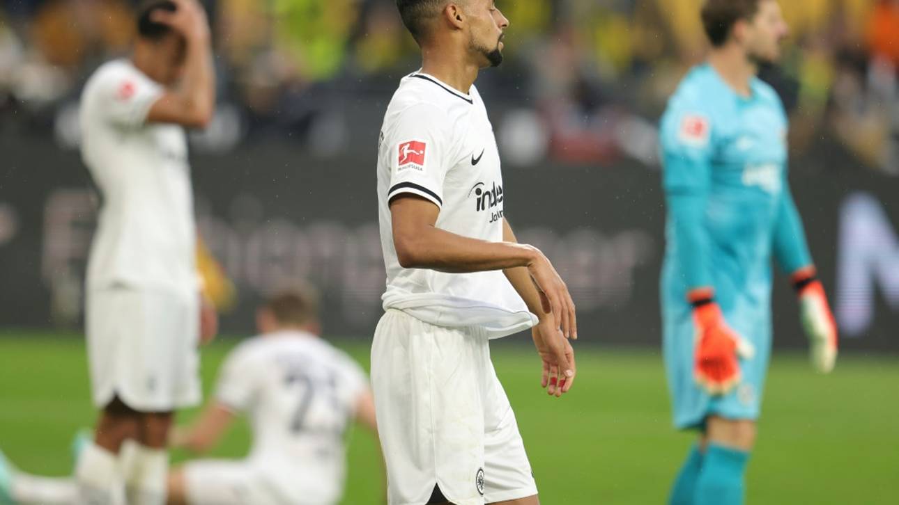 Pokalfinalist Frankfurt in der Liga weiter von der Rolle