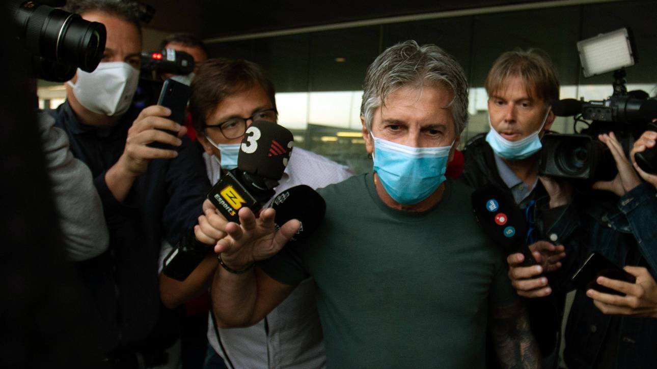 Messi-Vater in Barcelona gelandet