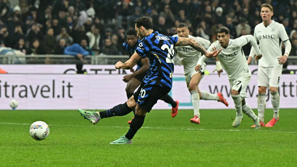 Napoli punktet bei Inter