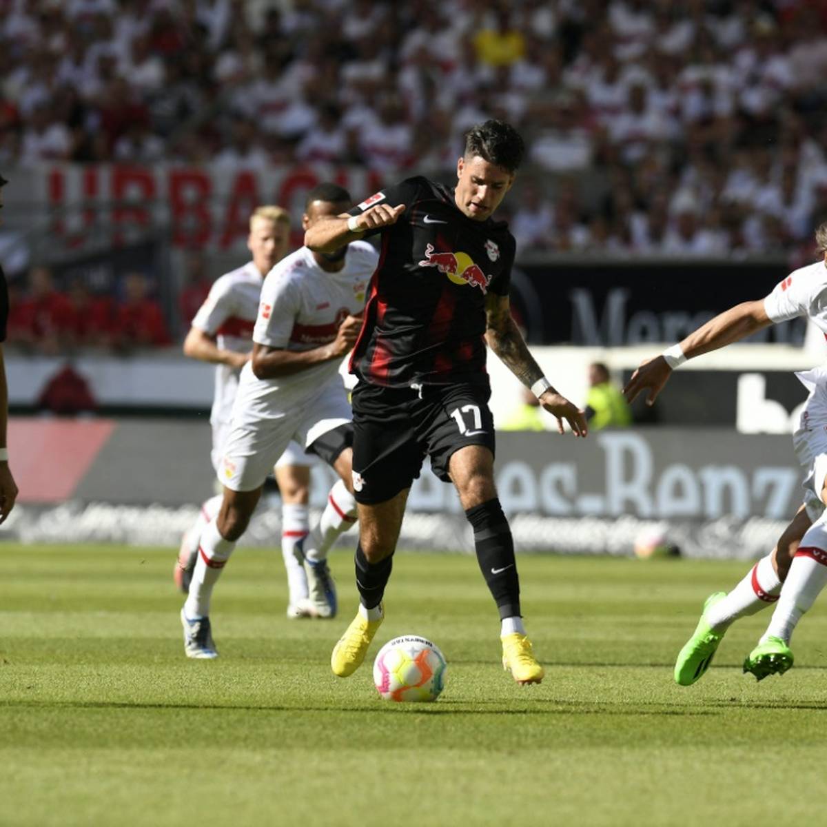 Szoboszlai vom RB Leipzig ist nach seiner Roten Karte gegen den 1. FC Köln (2:2) vom DFB für zwei Spiele gesperrt worden.