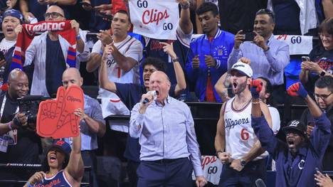 Owner Steve Ballmer war bei der Eröffnung seiner neuen Arena sehr begeistert