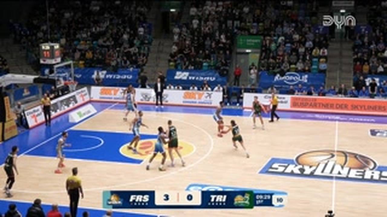 SKYLINERS Frankfurt - VET-CONCEPT Gladiators Trier | BBL-Highlights im Video