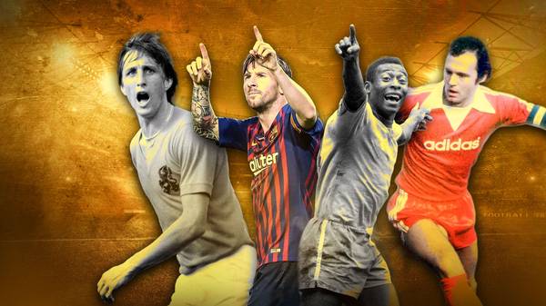 Wer ist der beste Fußballer aller Zeiten?