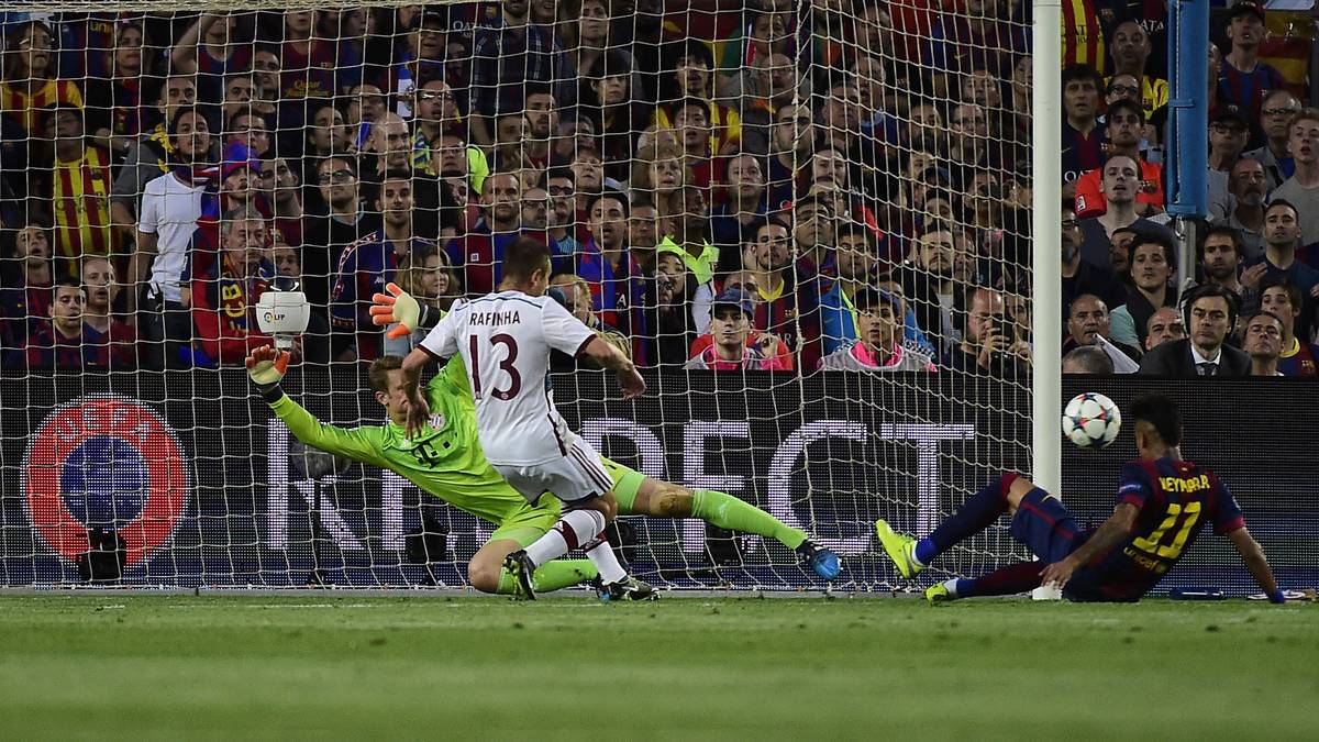 Dann pariert er gegen Neymar