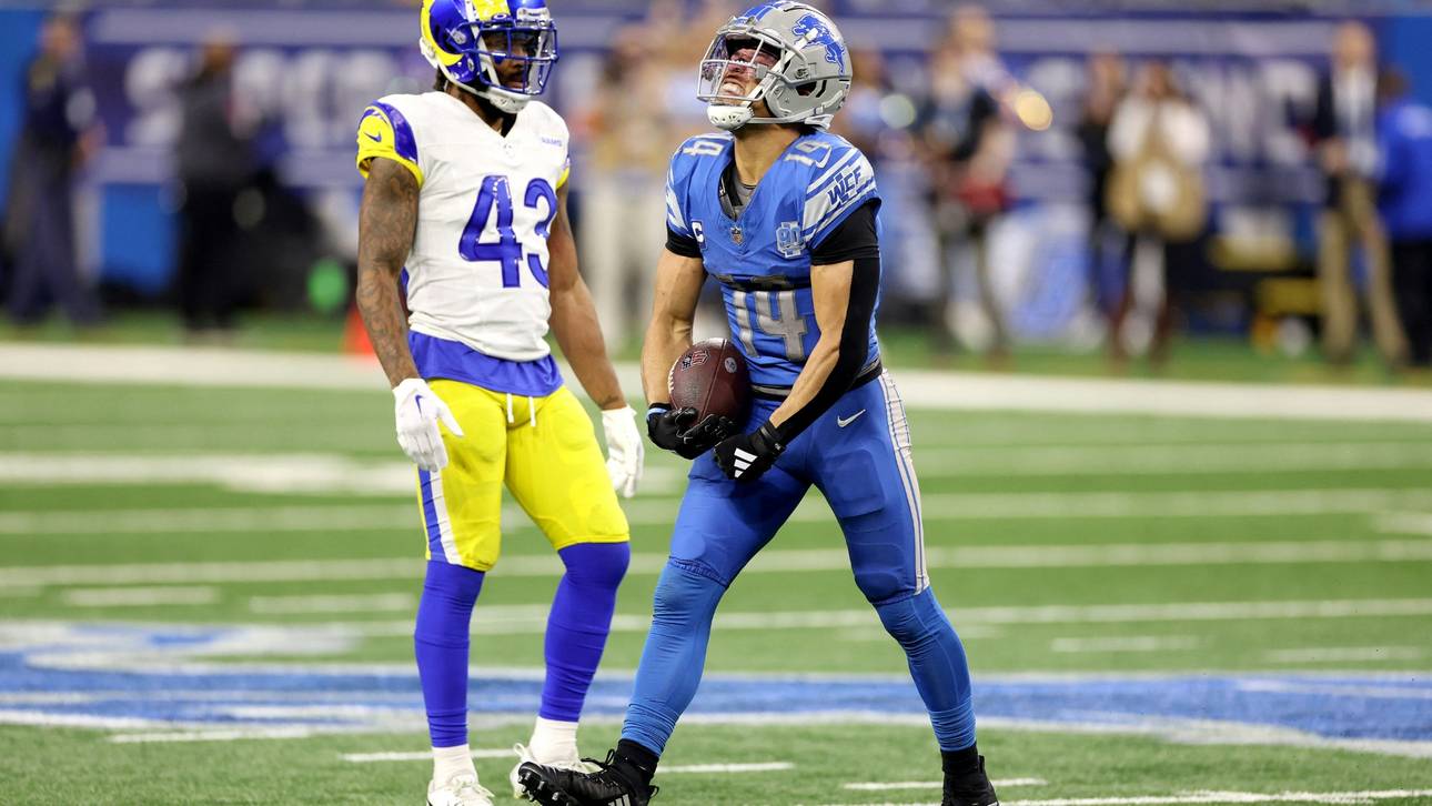 NFL: St. Brown mit Detroit im Play-off-Viertelfinale