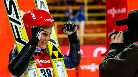 Carina Vogt ist amtierende Weltmeisterin im Skifliegen