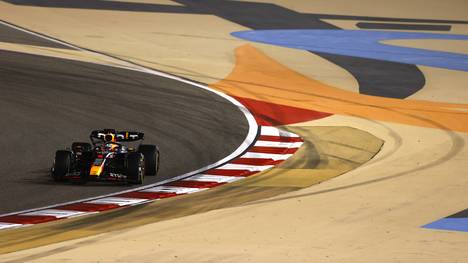 Der amtierende Formel-1-Champion Max Verstappen beim Saison-Auftakt in Bahrain