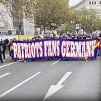 Irrer Fanmarsch! Patriots-Anhänger sorgen für Straßenparty