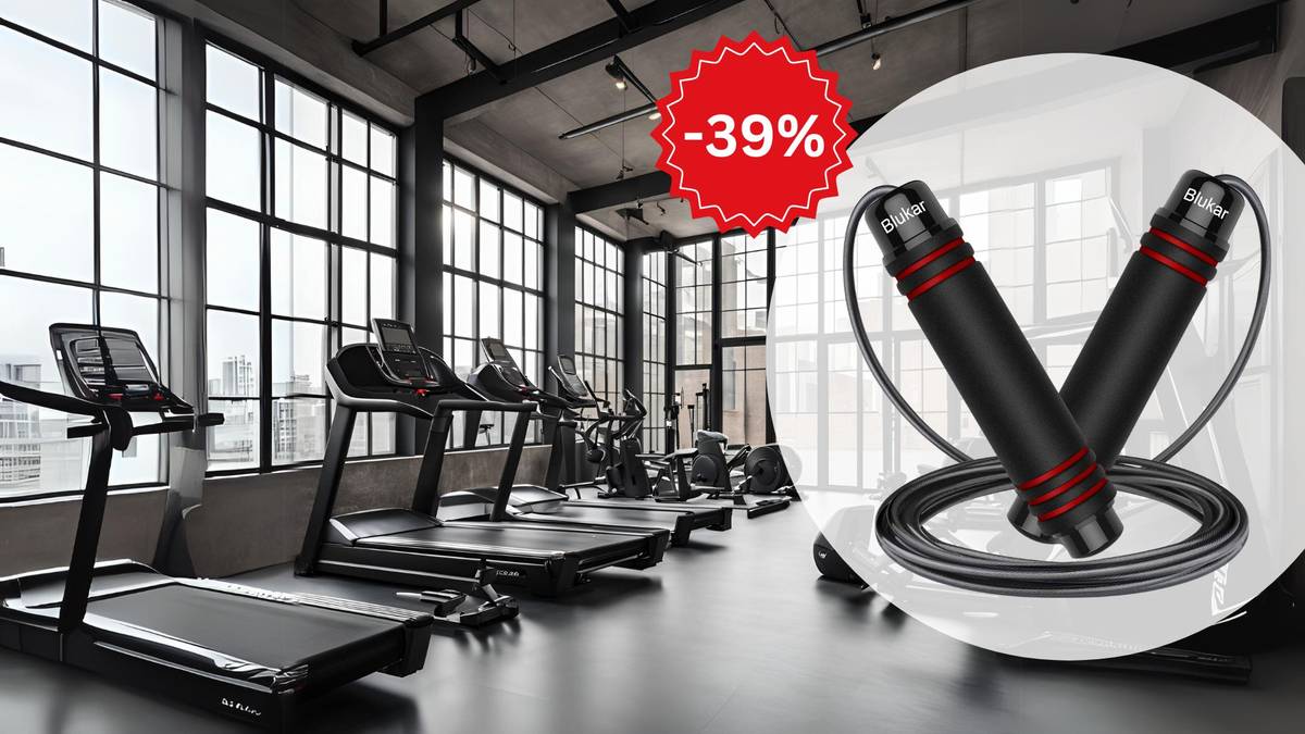 Springseil Nr. 1 – Dein perfekter Fitnessbegleiter! Jetzt zuschlagen und fit werden! -38% Rabatt