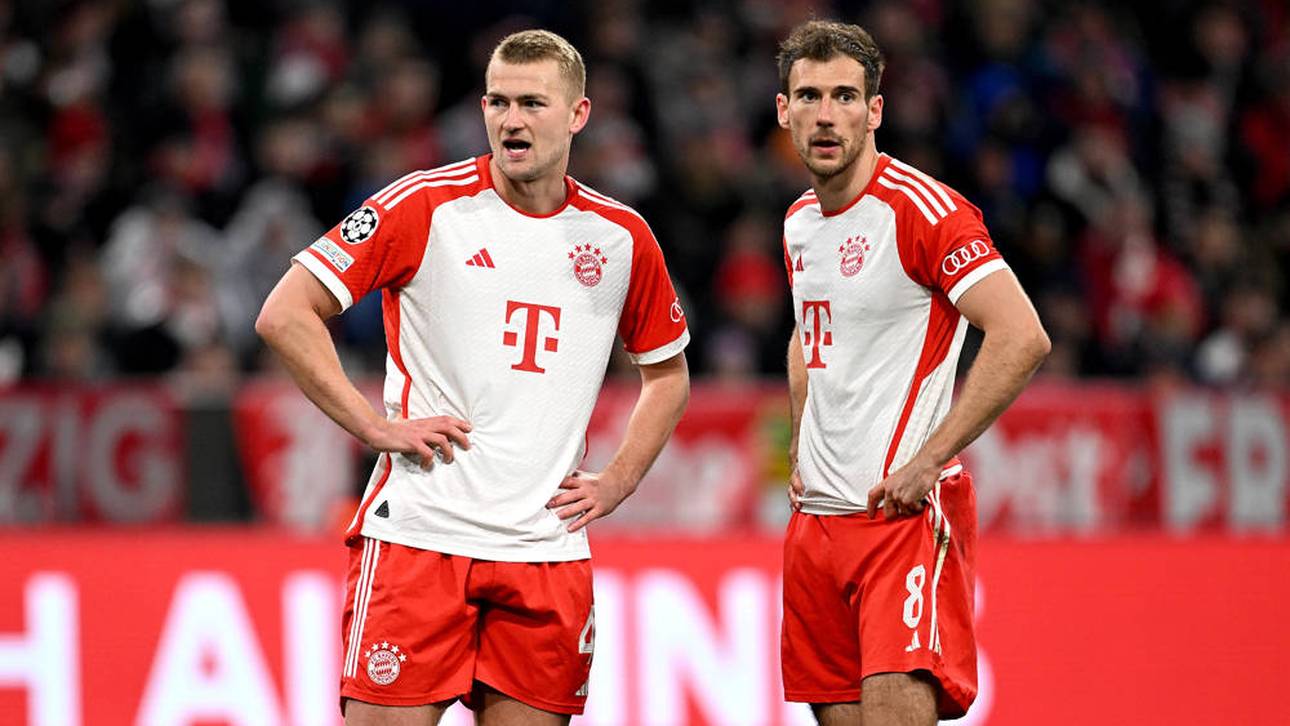 Matthijs de Ligt (l.) ist ein Verkaufskandidat beim FC Bayern