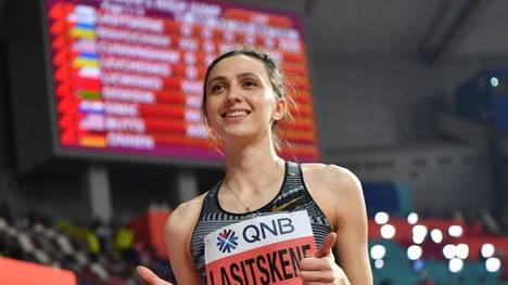 Hochsprung-Weltmeisterin Marija Lassizkene