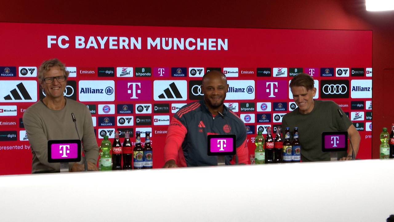 Vincent Kompany schmunzelt über TV-Praktikant