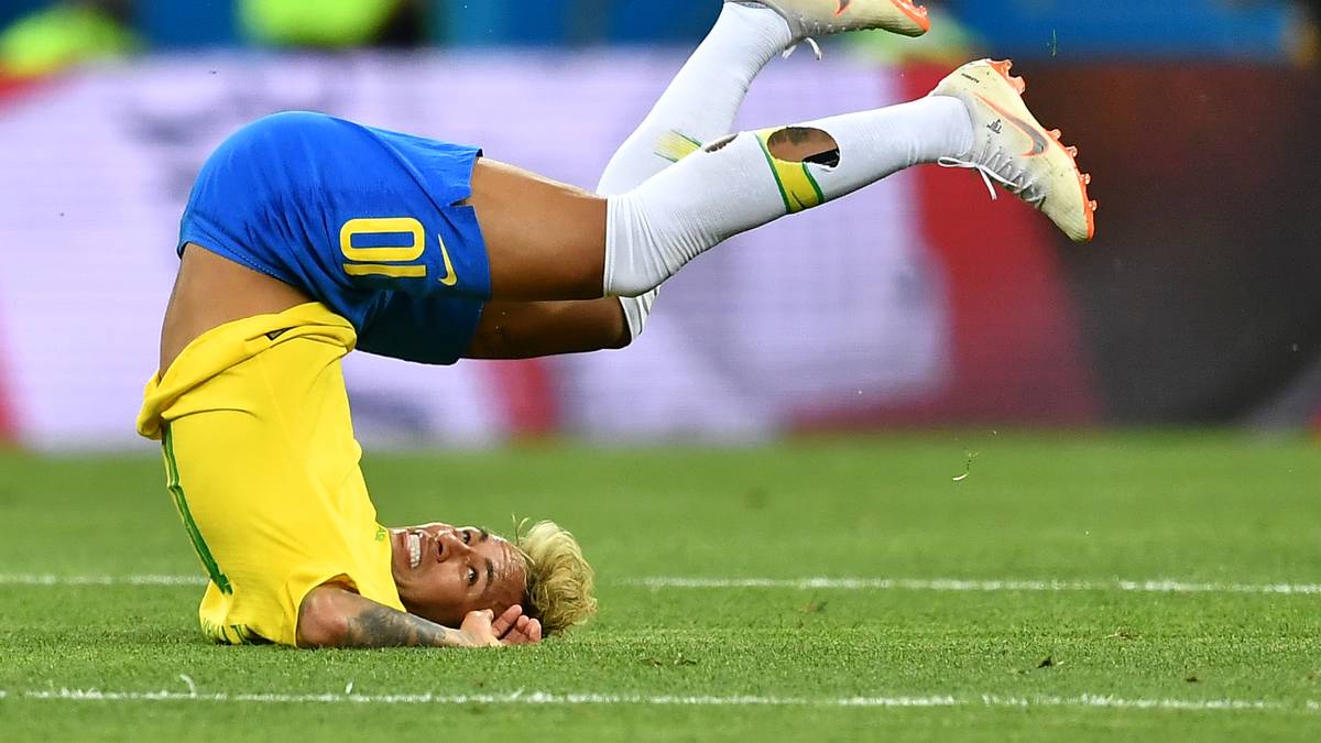 Seit 1966 wurde kein Brasilianer so häufig gefoult wie Neymar am Sonntag. Frust statt Lust für den Superstar