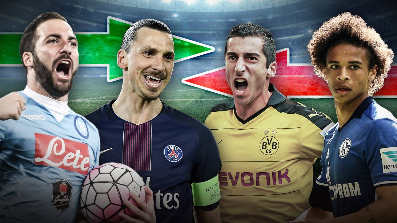 Die heißesten Namen auf dem Transfermarkt