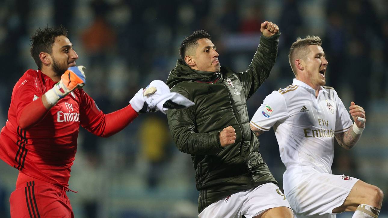 Milan schnappt sich Platz zwei