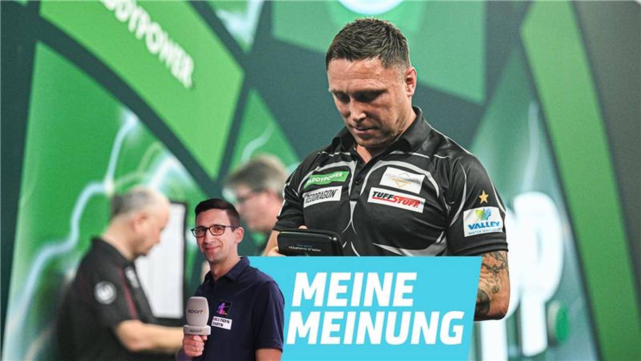 Gerwyn Price scheiterte bei der WM bereits früh