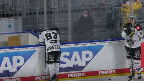 Adler Mannheim - Krefeld Pinguine: Tore und Highlights | PENNY DEL