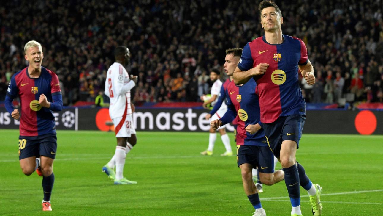 Meilenstein für Lewandowski – City verspielt 3:0-Führung