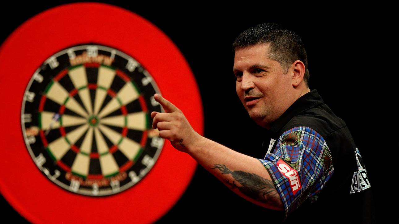 Gary Anderson beherrscht das Spiel auf die Dartscheibe wie kaum ein zweiter Spieler