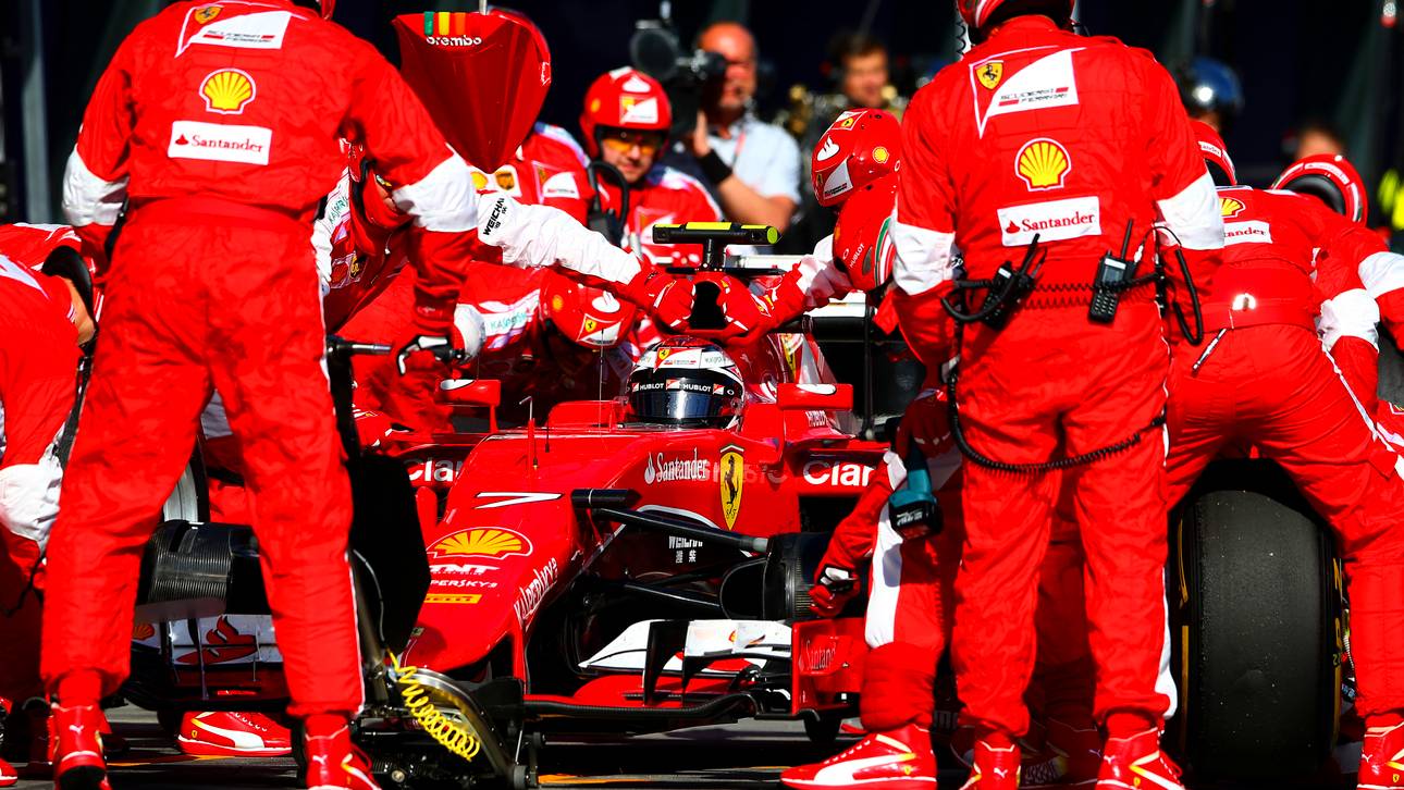 Peinliche Boxenpanne bei Ferrari