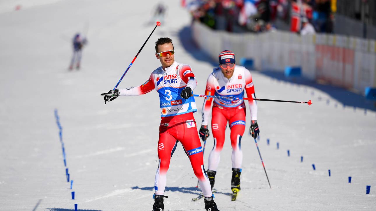 Norweger holt Gold im Skiathlon