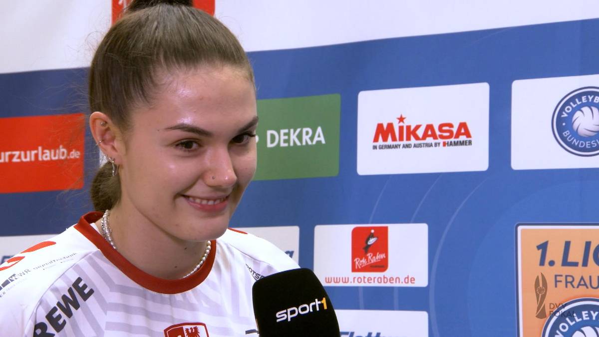 Anastasia Cekulaev steht mit dem SC Potsdam erneut im Pokalfinale und möchte nun endlich den DVV-Pokal gewinnen.