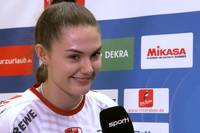Anastasia Cekulaev steht mit dem SC Potsdam erneut im Pokalfinale und möchte nun endlich den DVV-Pokal gewinnen.