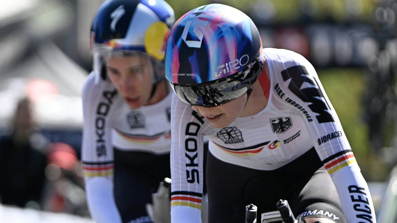 Rad-WM: Deutsche Mixed-Staffel verpasst Medaille