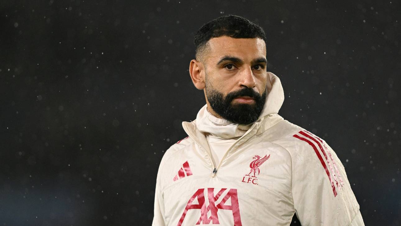 Mohamed Salah war bei Liverpool zuletzt nur Ersatz
