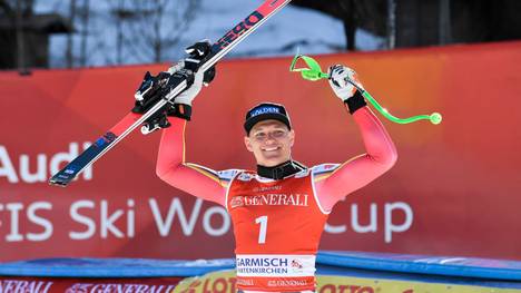 Thomas Dreßen raste auf seiner Heimstrecke zu seinem vierten Weltcup-Sieg