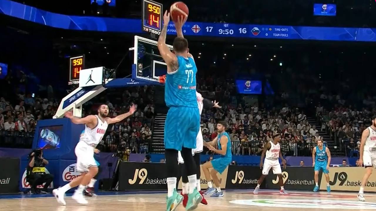 Basketball-WM: Georgien - Slowenien (88:67) | Highlights im Video