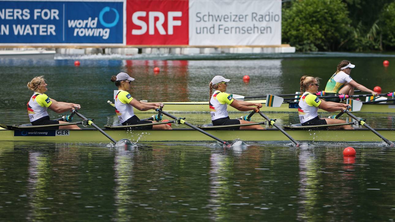 Ruder-WM: Doppelvierer im Finale