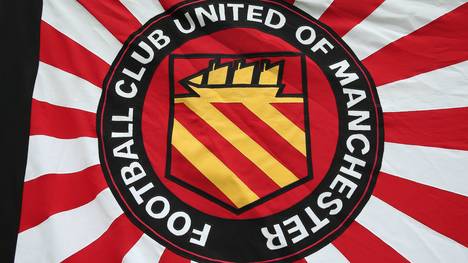 Das Logo des FC United Of Manchester v Prescot Cables