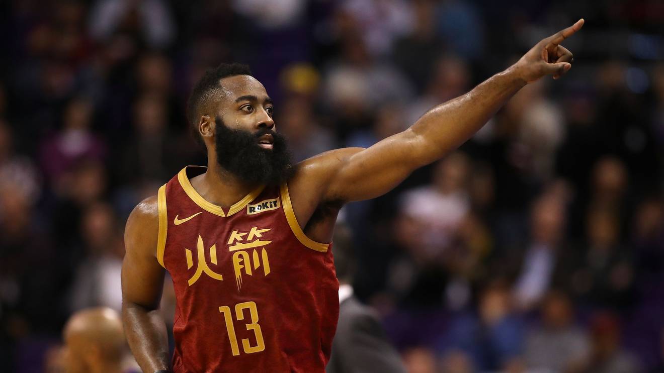 Nba James Harden Und Houston Rockets Siegen Bart Foul An Harden